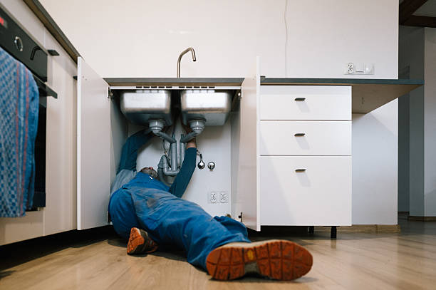 Professional Drain Cleaning technician working in Smyrna, DE